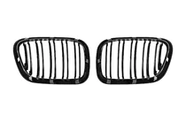 BMW X5 E53 1999–2006 Munuaissäleikkö M-Look (1999-2003, kiiltävä musta) kuva 5