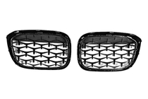 BMW X4 G02 2018– Munuaismaskit Diamond Black (2018-2021, musta reunus) kuva 5