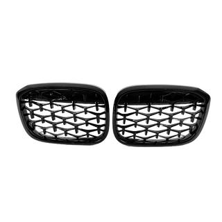 Munuaismaskit Diamond Black (2018-2021, musta reunus) BMW X4 G02 2018– kuva 2