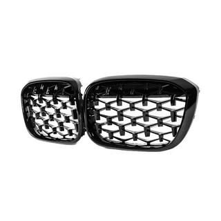 Munuaismaskit Diamond Black (2018-2021, musta reunus) BMW X4 G02 2018– kuva 3