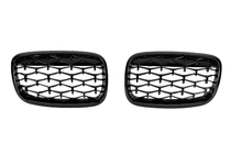 BMW X6 E71 2008–2014 Munuaissäleiköt Diamond Black (kiiltävä musta) kuva 2