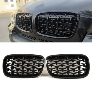 Munuaissäleiköt Diamond Black (kiiltävä musta) kuva 1