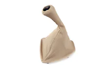 BMW 3-sarja E92/E93 2006–2013 Vaihdekepin nuppi ja vaihdekepin suojapussi 25118037308 beige (6-vaihteinen) kuva 2