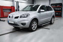 Renault Koleos 2008–2016 Duru sivuportaat (2 kpl, alumiini) kuva 1