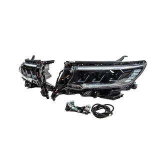 Ajovalot Lexus-design-3-LED V2 (2017+, 2 kpl) Toyota Land Cruiser Prado 150 2009–2023 kuva 2