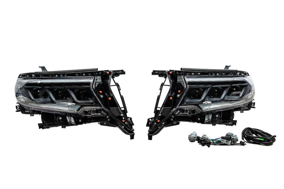 Toyota Land Cruiser Prado 150 2009–2023 Ajovalot Lexus-design-3-LED V2 (2017+, 2 kpl) Image