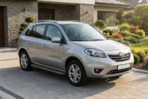 Renault Koleos 2008–2016 Sivuporrast Bosphorus Black (2 kpl, alumiini) kuva 1