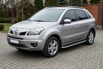 Renault Koleos 2008–2016 Tayga Grey -sivuaskelmat (2 kpl, alumiini) kuva 1