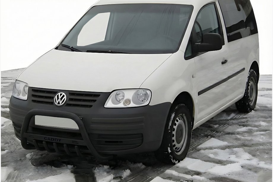 Volkswagen Caddy 2004–2010 Karjapuskuri WT004 Black (ruostumaton teräs) Image