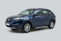 Renault Koleos 2008–2016 Rainbow sivuportaat (2 kpl, alumiini) kuva 1