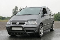 Volkswagen Sharan 2010–2023 Karjapuskuri WT004 Black (ruostumaton teräs) kuva 2