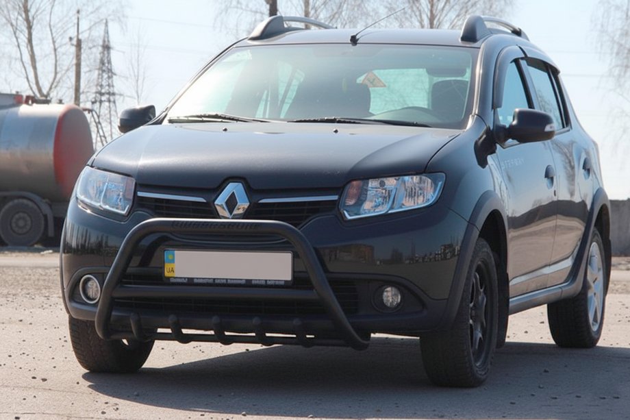 Dacia Sandero 2013–2020 Karjapuskuri WT003 Black (RST) Image