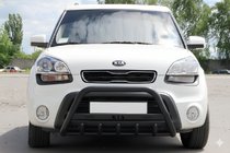 Kia Soul I 2008–2013 Karjapuskuri WT004 Black (ruostumaton teräs) kuva 1