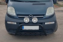 Opel Vivaro 2001–2015 Karjapuskuri WT004 Black (ruostumaton teräs) kuva 1