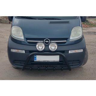 Karjapuskuri WT004 Black (ruostumaton teräs) Opel Vivaro 2001–2015 kuva 1