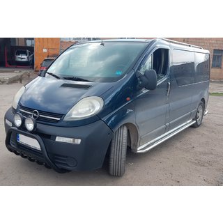 Karjapuskuri WT004 Black (ruostumaton teräs) Opel Vivaro 2001–2015 kuva 2