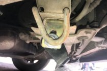 Renault Trafic 2001–2015 Karjapuskuri WT004 Black (ruostumaton teräs) kuva 8