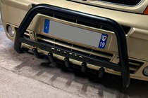 Renault Trafic 2001–2015 Karjapuskuri WT004 Black (ruostumaton teräs) kuva 2