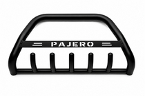 Mitsubishi Pajero Wagon IV 2006–2021 Karjapuskuri WT004 Black (ruostumaton teräs) kuva 1