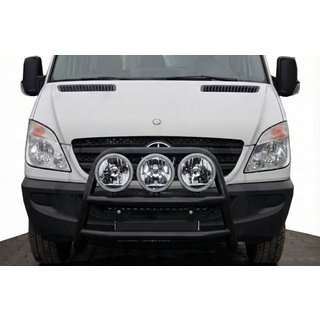 Korkea puskurirauta WT018 Black (ruostumaton teräs) kuva 1
