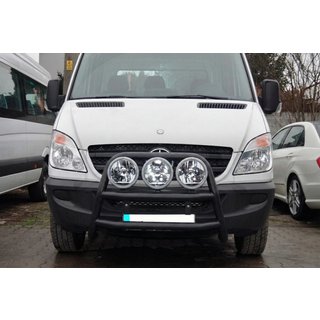 Korkea puskurirauta WT018 Black (ruostumaton teräs) kuva 2