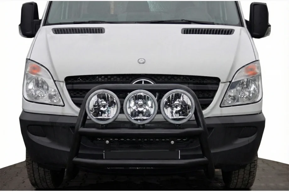 Mercedes Sprinter W906 2006–2018 Korkea puskurirauta WT018 Black (ruostumaton teräs) Image