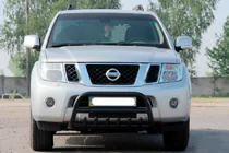 Nissan Navara 2006–2015 Karjapuskuri WT008 Black (ruostumaton teräs) kuva 2
