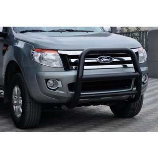 Etusuojakaari WT018 Black (ruostumaton teräs) Ford Ranger 2011–2022 kuva 1