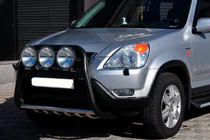 Honda CRV 2001–2006 Karjapuskuri WT018 Black (ruostumaton teräs) kuva 2