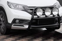 Honda CRV 2012–2016 Etusuojakaari WT018 Black (ruostumaton teräs) kuva 1