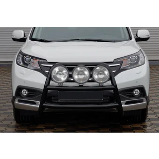 Etusuojakaari WT018 Black (ruostumaton teräs) kuva 4