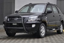 Kia Sportage 2004–2010 Karjapuskuri WT018 Black (ruostumaton teräs) kuva 1