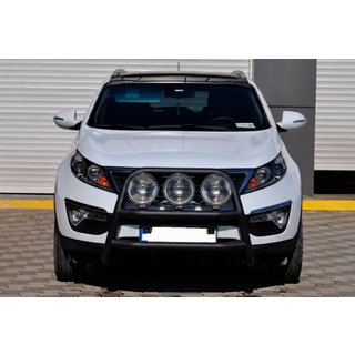 Karjapuskuri WT018 Black (ruostumaton teräs) Kia Sportage 2010–2015 kuva 1