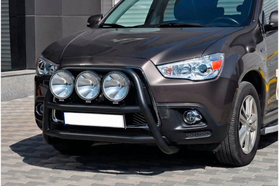 Mitsubishi ASX 2010–2023 Karjapuskuri WT018 Black (ruostumaton teräs) Image