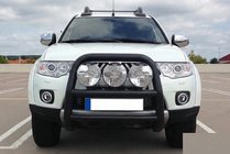 Mitsubishi L200 2006–2015 Karjapuskuri WT018 Black (ruostumaton teräs) kuva 2