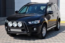 Mitsubishi Outlander 2006–2012 Karjapuskuri WT018 Black (ruostumaton teräs) kuva 2