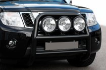 Nissan Navara 2006–2015 Puskurirauta WT018 Black (ruostumaton teräs) kuva 1