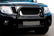 Nissan Pathfinder R51 2005–2014 Puskurirauta WT018 Black (ruostumaton teräs) kuva 1