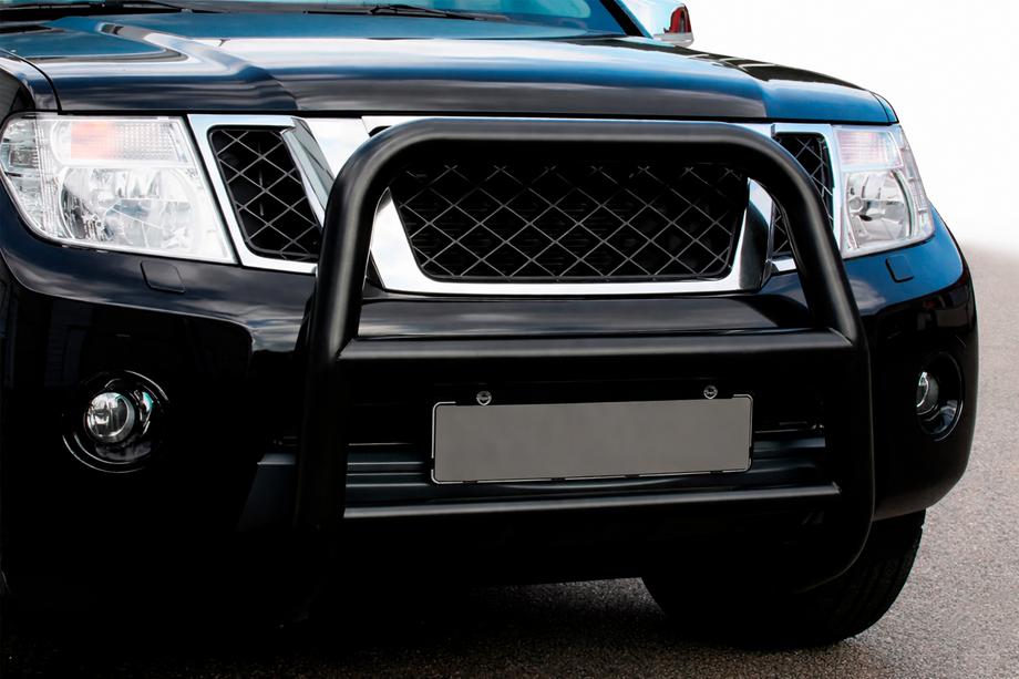 Nissan Pathfinder R51 2005–2014 Puskurirauta WT018 Black (ruostumaton teräs) Image
