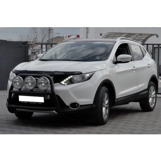 Puskurirauta WT018 Black (ruostumaton teräs) Nissan Qashqai 2014–2021 kuva 1