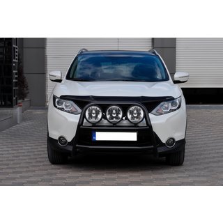Puskurirauta WT018 Black (ruostumaton teräs) Nissan Qashqai 2014–2021 kuva 2