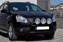 Nissan Qashqai 2007–2010 Karjapuskuri WT018 Black (ruostumaton teräs) kuva 2