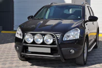 Nissan Qashqai 2007–2010 Karjapuskuri WT018 Black (ruostumaton teräs) kuva 3