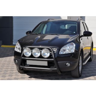 Karjapuskuri WT018 Black (ruostumaton teräs) Nissan Qashqai 2007–2010 kuva 3