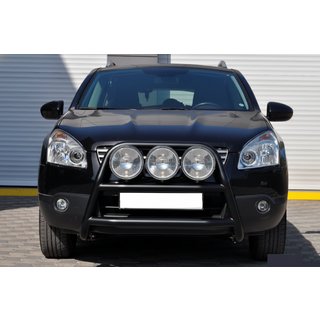 Karjapuskuri WT018 Black (ruostumaton teräs) Nissan Qashqai 2010–2014 kuva 1