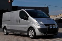 Renault Trafic 2001–2015 Karjapuskuri WT018 Black (ruostumaton teräs) kuva 3