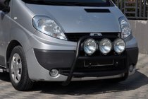 Renault Trafic 2001–2015 Karjapuskuri WT018 Black (ruostumaton teräs) kuva 4