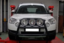 Skoda Yeti 2009–2017 Karjapuskuri WT018 Black (ruostumaton teräs) kuva 3