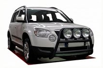 Skoda Yeti 2009–2017 Karjapuskuri WT018 Black (ruostumaton teräs) kuva 1