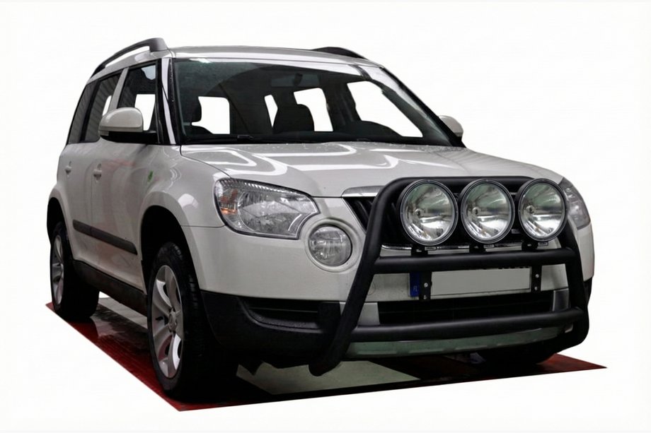 Skoda Yeti 2009–2017 Karjapuskuri WT018 Black (ruostumaton teräs) Image